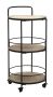 Käru Arex, 3 riiulit, 40 × 82 × 41,5 cm