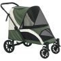 Dog stroller PawHut 124x67x100cm., various colors