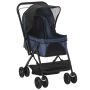 Dog stroller PawHut 76.5x52x95cm., dark blue/black