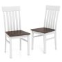 Kitchen and dining chair set, 2 pcs, 44.45 × 96.52 × 50.8 cm