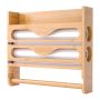 Köögitarvikute hoidik Relaxdays, riiuliga, 35 × 27 × 7 cm