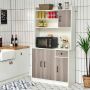 Kitchen cabinet, 1 drawer, 3 shelves, 3 cabinets, 100 × 180 × 40 cm