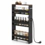 Kitchen cabinet, 4-tier, 47.5 × 80.5 × 13 cm