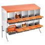Kanapesa VEVOR CNB-10-Leg, 10 sektsiooni, 1320 × 990 × 525 mm