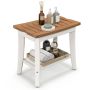 Bathroom shelf, 2-tier, 50.8 × 47 × 34.3 cm