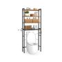Vannitoa riiul VASAGLE BTS114KD01, 3 konksu, 60 × 173 × 24 cm