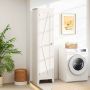 Bathroom cabinet, Tall, 4 shelves, White, 40 × 183 × 46 cm