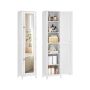 Vannitoakapp VASAGLE BBC764WH01, Peegliga, Valge, 40 × 160 × 30 cm