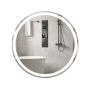 Bathroom mirror LED, Front and back lighting, Ø 60 × 2.9 cm