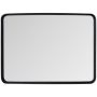 Bathroom mirror, rectangular, Black, 30 × 22 inches