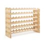 Wine rack, up to 60 bottles, 101 × 73 × 29 cm