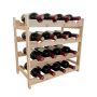 Veiniriiul Relaxdays, horisontaalne, 4 taset, 45 × 42 × 23,5 cm