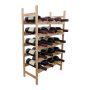 Veiniriiul Relaxdays, horisontaalne, 5 taset, 45 × 73 × 23,5 cm