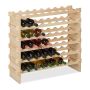 Veiniriiul Relaxdays 10047612.0, 48 pudelile, 82 × 73 × 25 cm