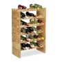 Veiniriiul Relaxdays 10023410_351, 6 tasandit, 60 × 86 × 28,5 cm