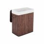 Bamboo laundry basket, 100 L capacity, brown