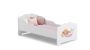 Children's bed Anna with mattress 164 cm x 85 cm x 63 cm, mermaid