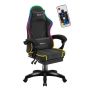 Mänguritool Huzaro Force 3.7 RGB Black, 74 × 59 × 29 cm