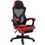 Gaming chair Vinsetto 58x63x122cm., black/red