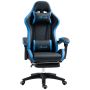 Gaming chair Vinsetto 65x65x129cm., black/blue