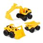 Ehitussõidukite mänguasjade komplekt Relaxdays 10023916.0, 3 tk