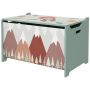 Toy box Zonekiz 60x37x39cm., various colors