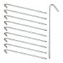 Maavaiad Relaxdays 10025514.0, 10 tk, 39 × 6,5 × 1 cm