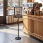 Sign stand, A3, Black, 27.9 × 43.2 cm