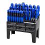 Torx screwdriver set with magnetic tips, 100 pcs.