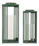 Linee Lamps, 2 pcs, Green, 18.3 × 43.5 × 18.3 cm; 15 × 36.5 × 15 cm