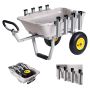 Kalastusvanker VEVOR KT-2055, 8 ridvahoidjat, 91 × 56 × 28 cm