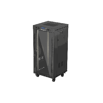 Serverikapp Lanberg 19 tolli, 24U, LCD V2, Must, 600 × 1320 × 600 mm