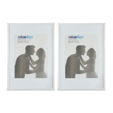 Комплект из 2 фоторамок 30,5х22х2 см., белые