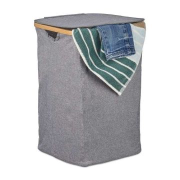 Pesukorv 50.5x33.5x34cm, 42L., hall/helepruun
