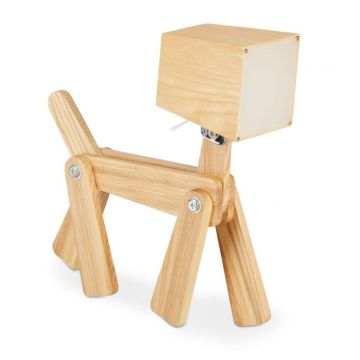 Laualamp 30x28x9cm., helepruun