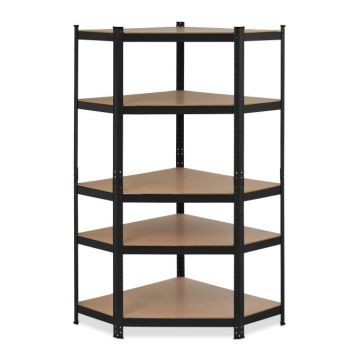 Полка для хранения 181x128x92см., светло-коричневый/черный