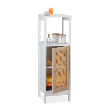 Vannitoa kapp 96,5x30x30cm., valge/helepruun