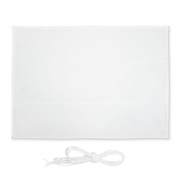 Päikesepoolne ristkülikukujuline markiis 450x550cm., valget värvi
