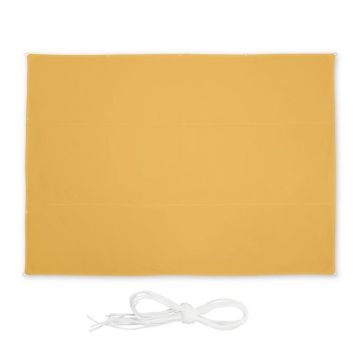 Päikesepoolne ristkülikukujuline markiis 550x450cm., kollast värvi