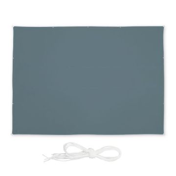 Päikesepoolne ristkülikukujuline markiis 550x450cm., halli värvi