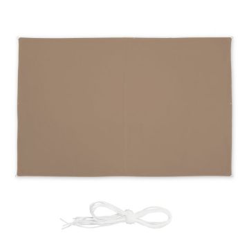 Päikesepoolne ristkülikukujuline markiis 300x200cm., pruuni värvi
