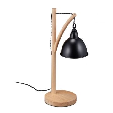 Laualamp 52x18x26cm., helepruun/must