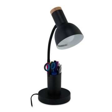 Laualamp 46x14,5x17cm., must/helepruun