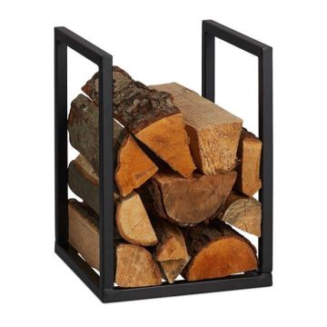 Küttepuude alus 40x30x30cm., must