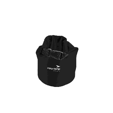 Kuivkott Easy Camp Dry-pack S, 10/6 l, Must, 18 × 35 × 18 cm