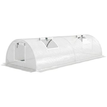 Greenhouse Outsunny 200x80x45cm., white