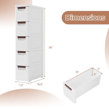 Vannitoa kapp 42x19x91cm, valge värv