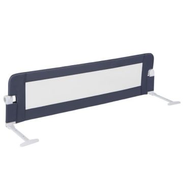 Ограждение кровати 120x39x42,5см, тёмно-серого цвета