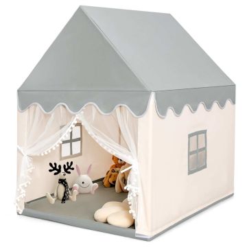 Игровая палатка 120x105x140см, песочно-серого цвета
