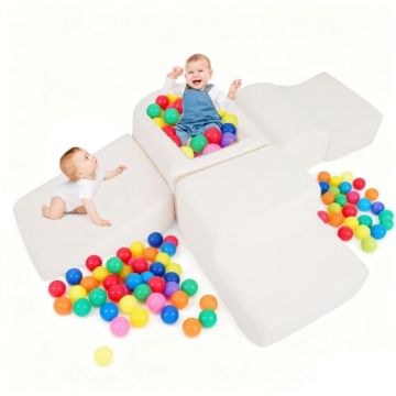 5-piece children's climbing toy set, soft, multi-colored